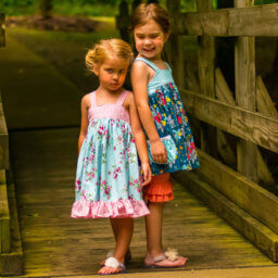 Lemon Drop Dress and Tunic Sewing Pattern for Girls